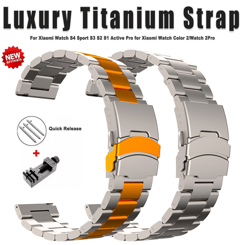 Titanium Sport Watch - Роскошный титановый ремешок 22 мм для