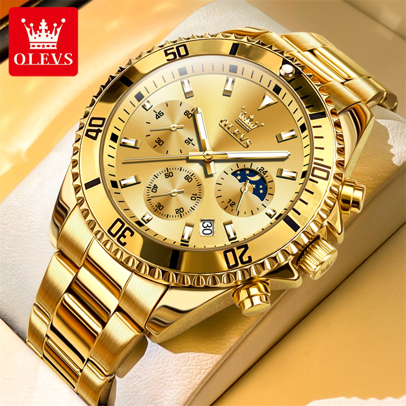 Luxury Watch Name - Мужские Кварцевые водонепроницаемые часы с индикацией