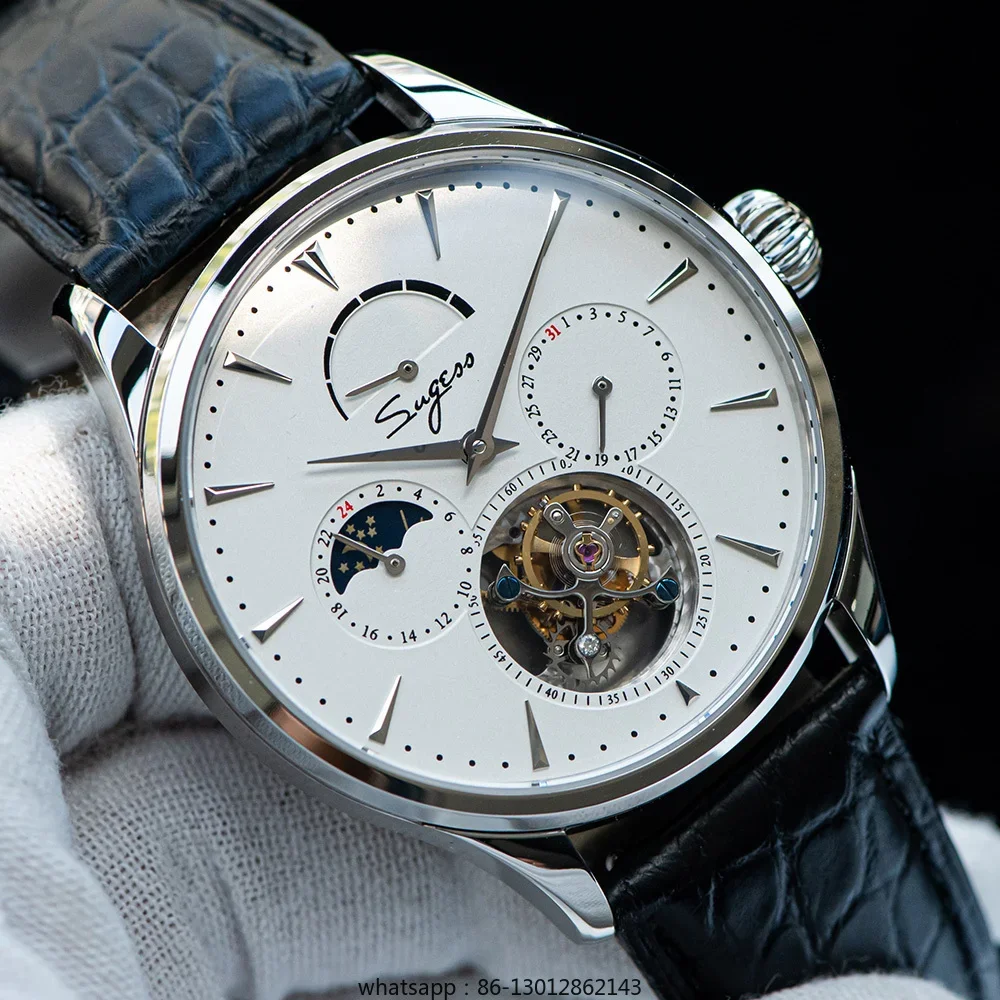 Tourbillon Movement Watch - Мужские механические часы с турбийоном 8007,