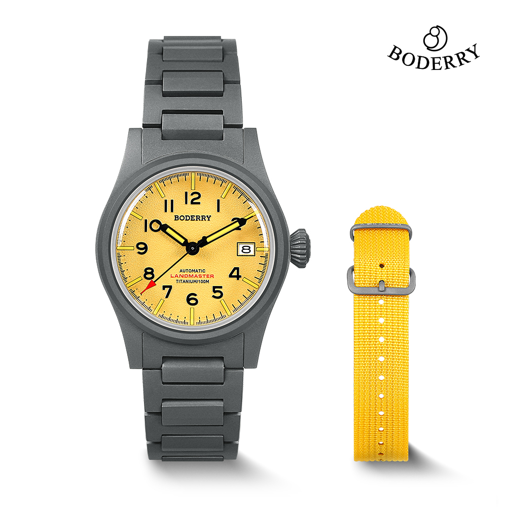 Titanium Sport Watch - Наручные часы Boderry LANDMASTER Field Titanium,
