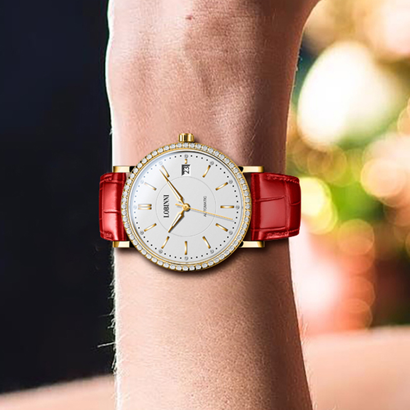 Luxury Watch Japan - Швейцарские роскошные женские часы LOBINNI, автоматические