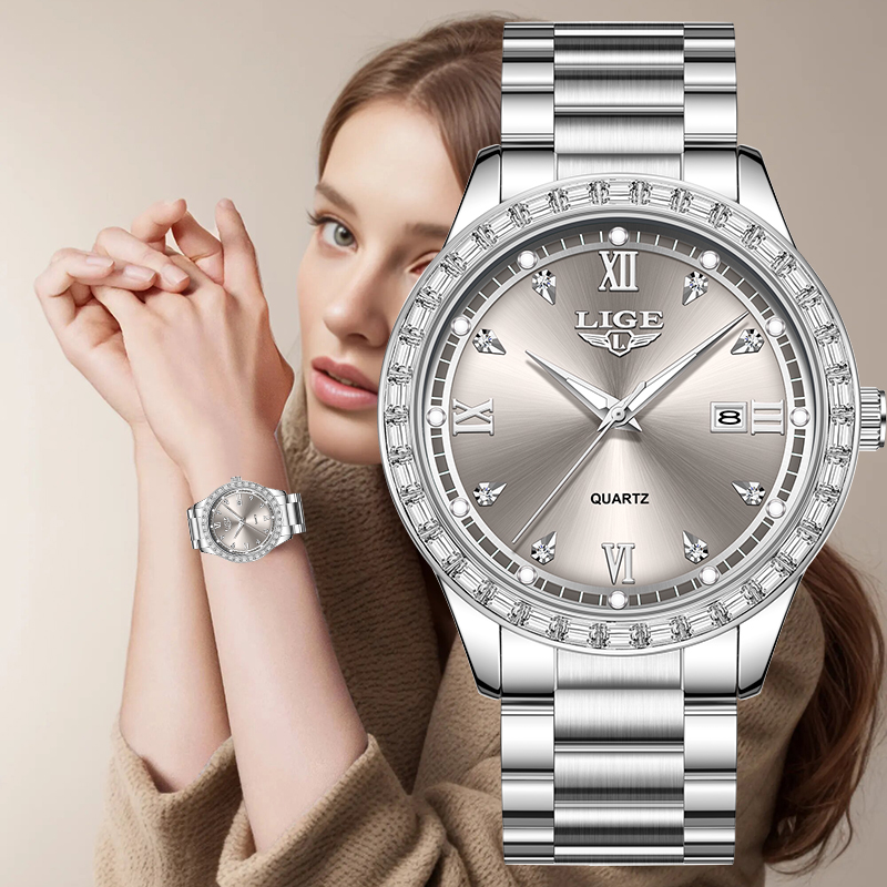 Luxury Watch Safe - Наручные часы LIGE Quartz 2026: Роскошные