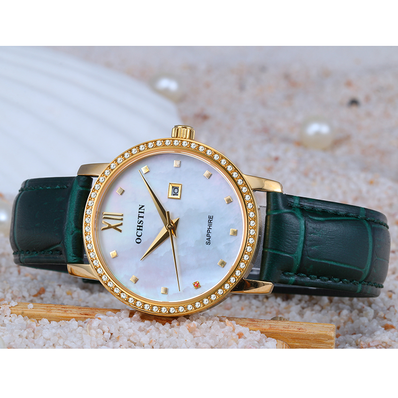 Luxury Watch Japan - Часы женские кварцевые аналоговые с бриллиантовым
