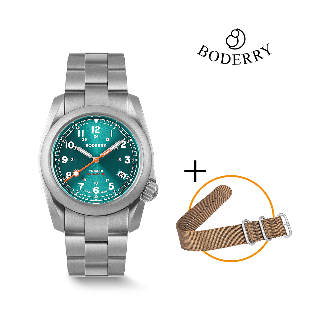 Titanium Sport Watch - Наручные часы Boderry Field из титана,