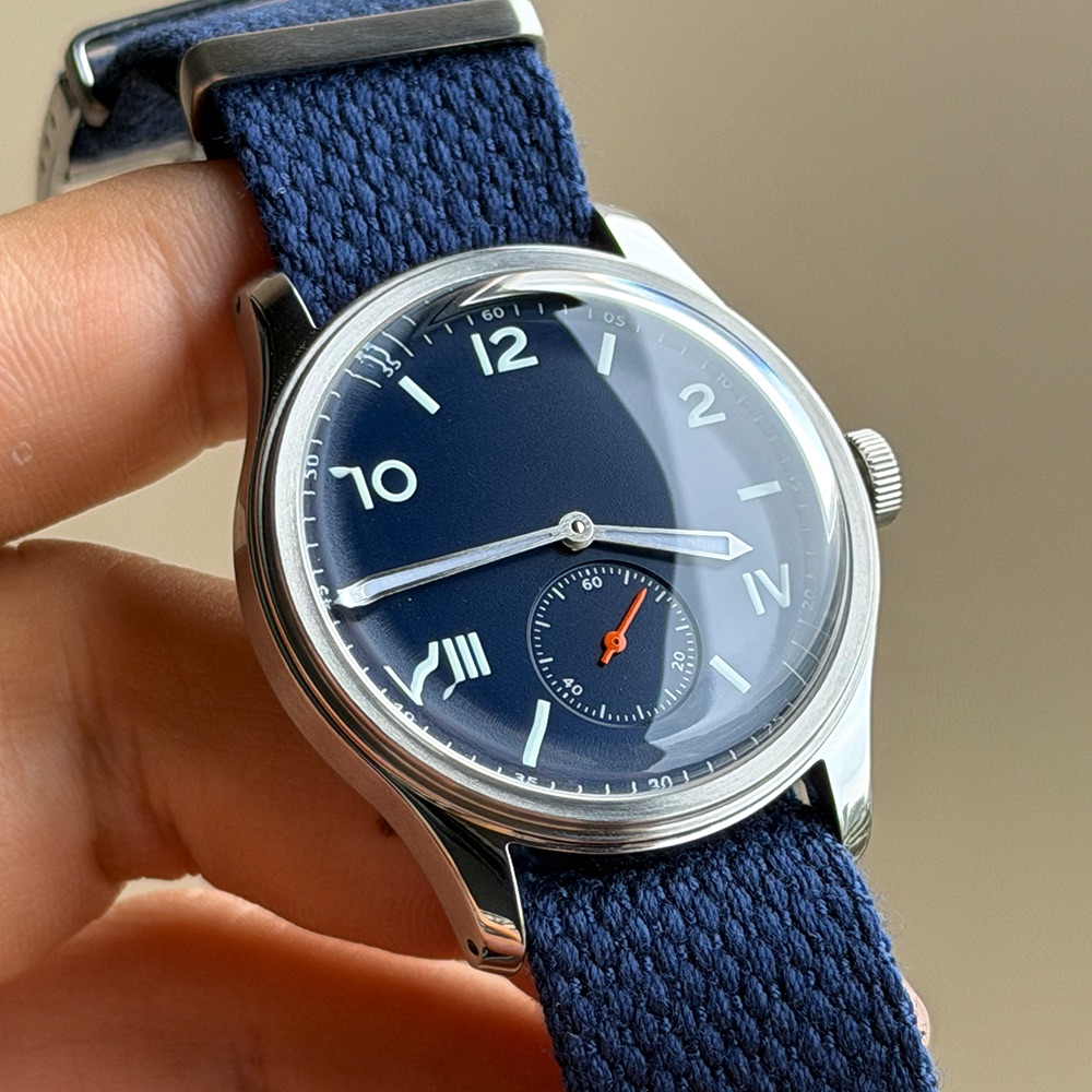 Seiko Watch Presage - Калифорнийские синие классические деловые часы, стерильные