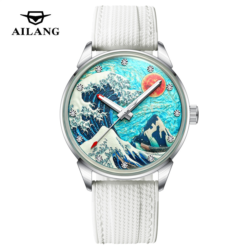 Tourbillon Movement Watch - AILANG Фирменные новые роскошные оригинальные механические