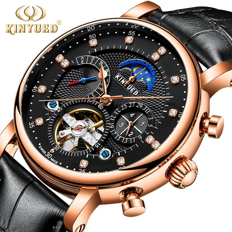 Tourbillon Movement Watch - Роскошные брендовые автоматические механические мужские часы