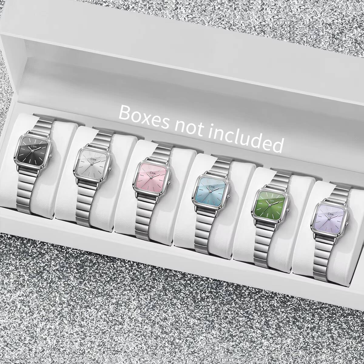 Dress Watch Ultra Thin - 2/3/4/5/6 шт. Модный набор женских часов
