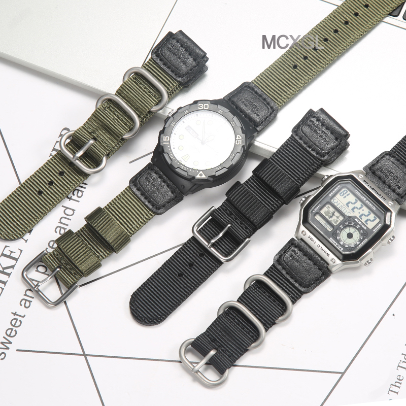 Luxury Watch Casio - Нейлоновый ремешок 18 мм для Casio