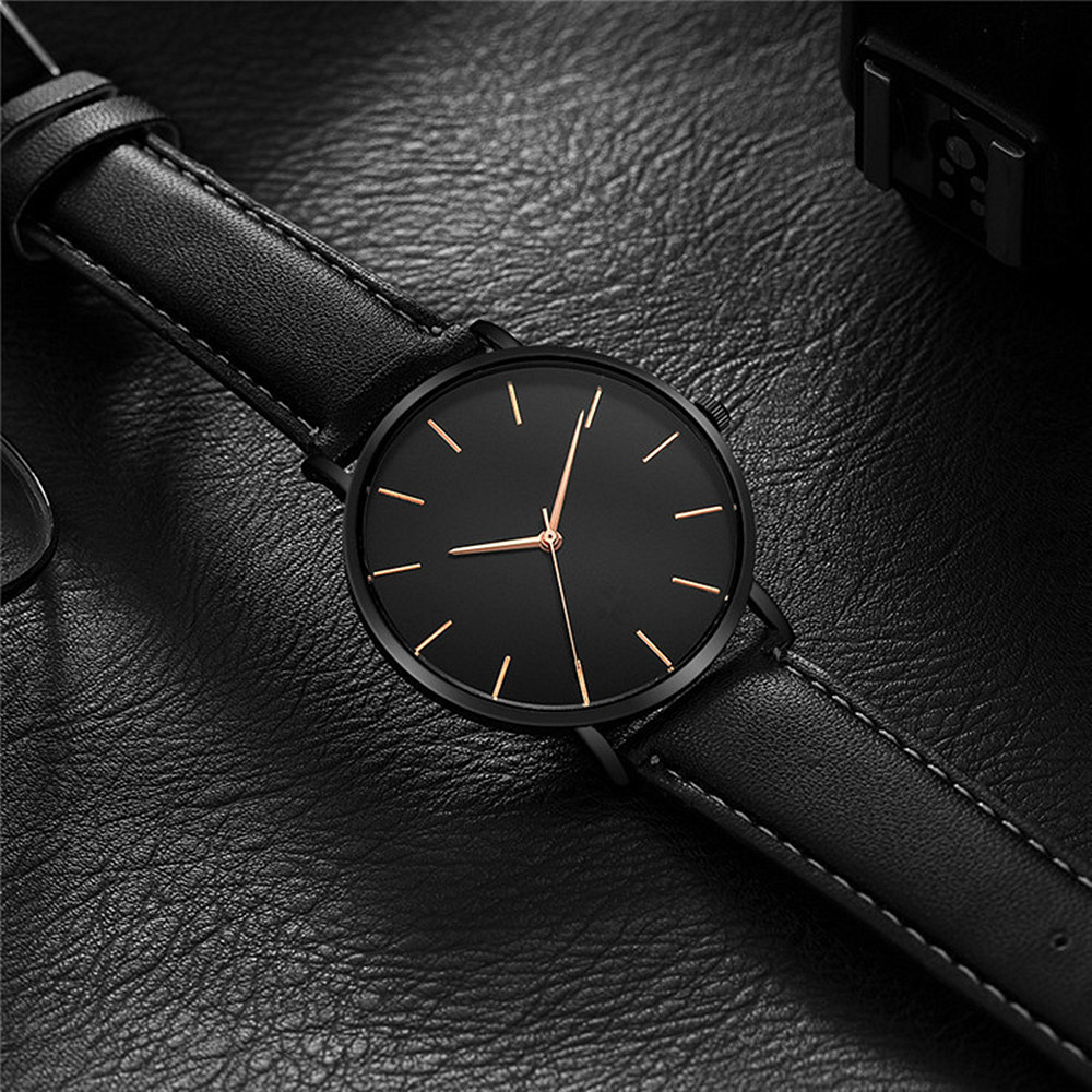 Luxury Watch Name - Простой стиль, аналоговые кварцевые мужские часы,