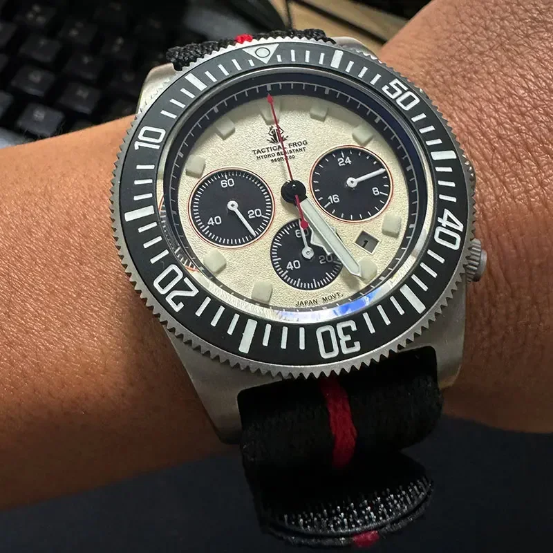 Titanium Sport Watch - Тактические лягушки FXD, титановые мужские часы