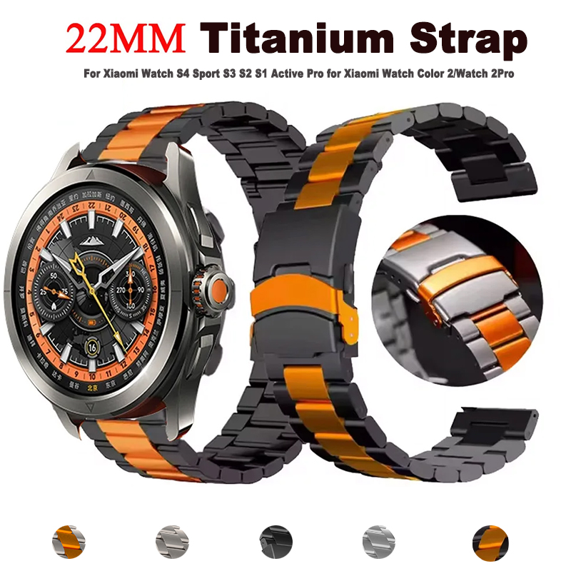 Роскошный титановый ремешок 22 – обзор и цена Titanium Sport Watch
