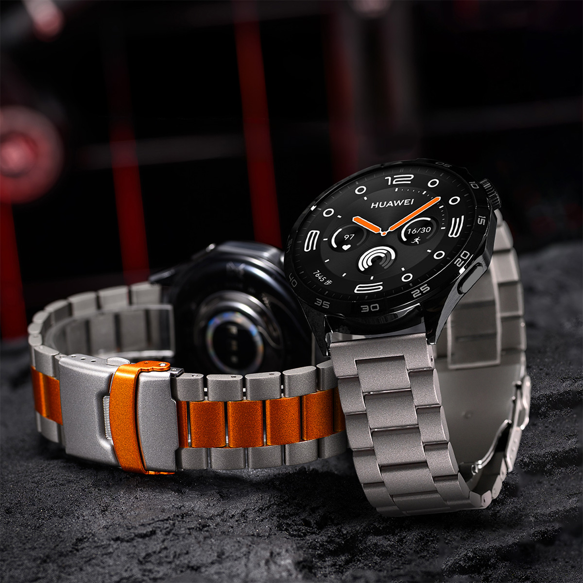 Роскошный титановый ремешок 22 – обзор и цена Titanium Sport Watch