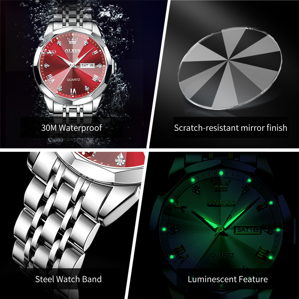 Бренд OLEVS, оригинальные дело – обзор и цена Luxury Watch Name