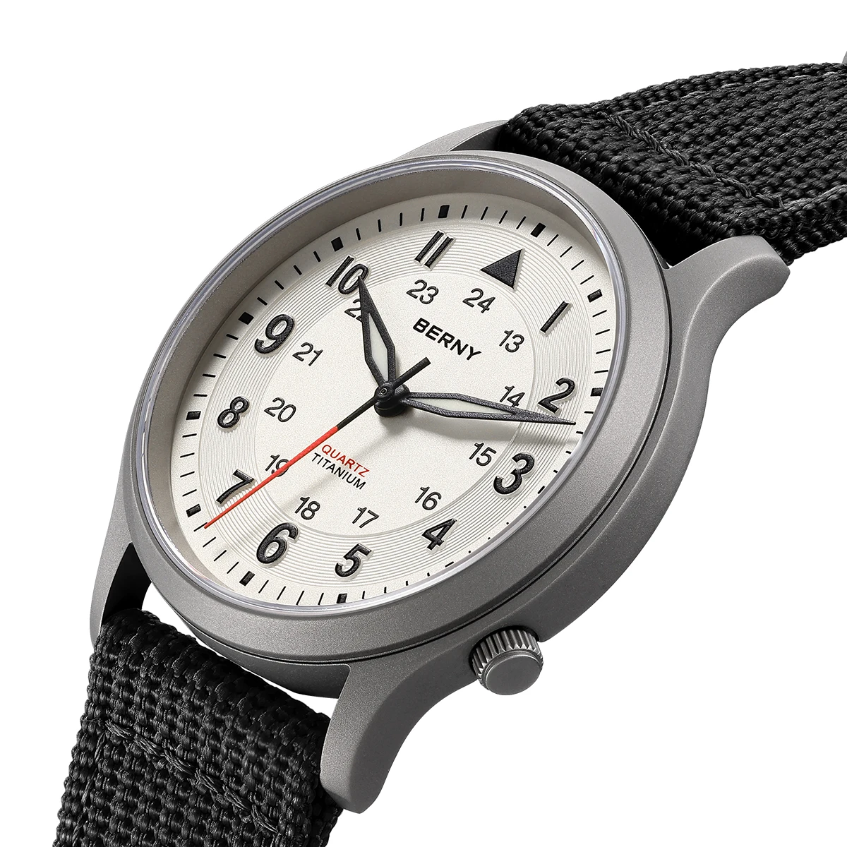 Мужские титановые часы BERNY,  – обзор и цена Titanium Sport Watch