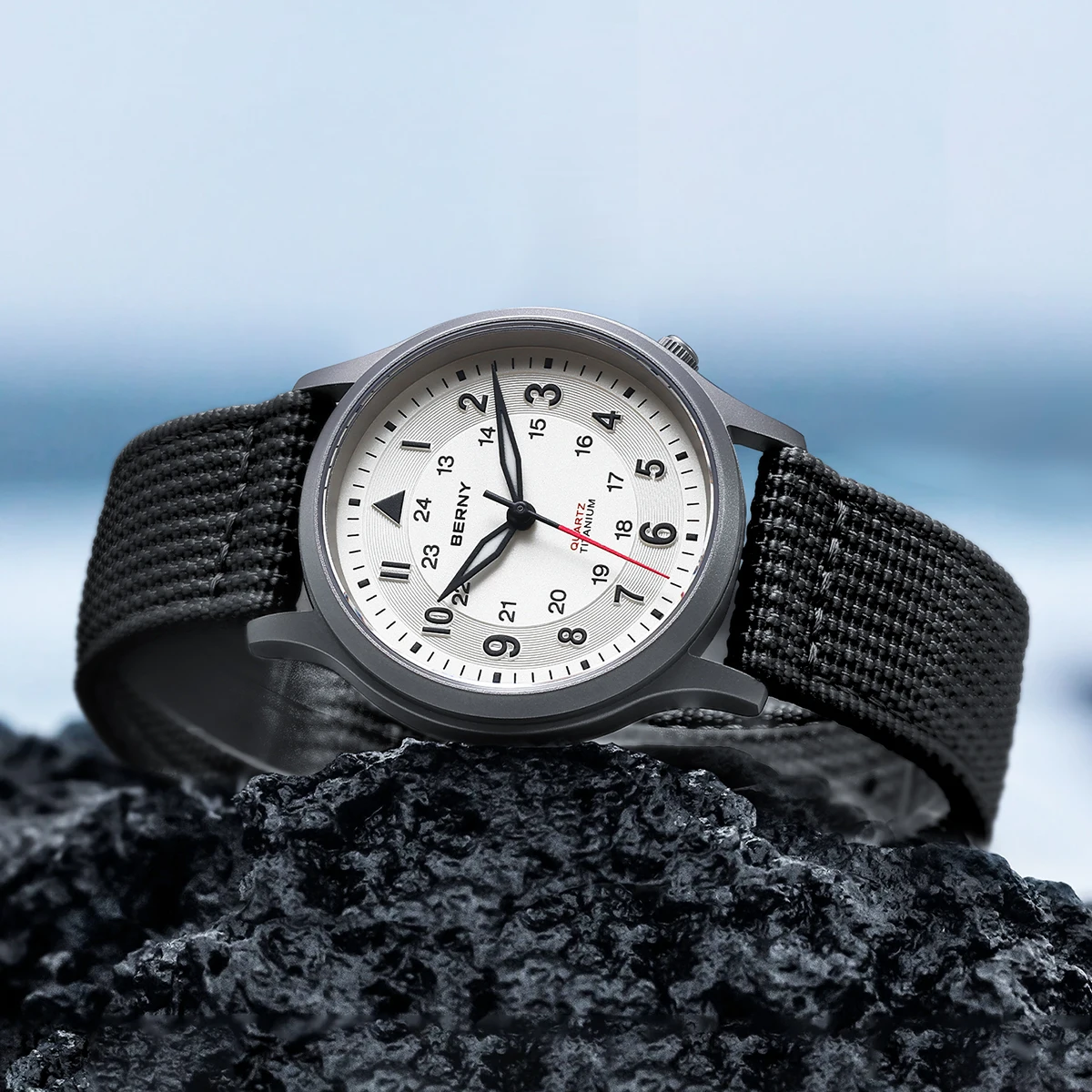 Мужские титановые часы BERNY,  – обзор и цена Titanium Sport Watch