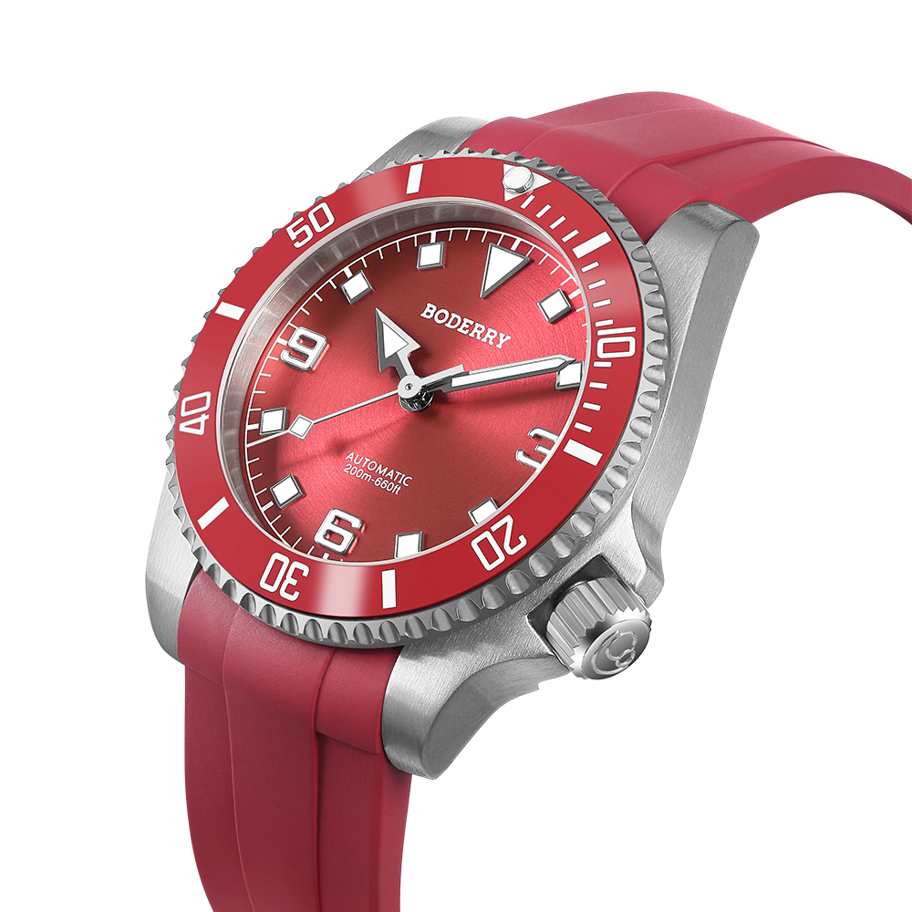 Boderry ADMIRAL Diver Титановы – обзор и цена Titanium Sport Watch