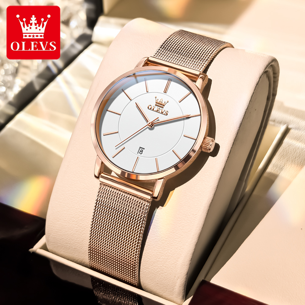 OLEVS 5869 Горячая распродажа: – обзор и цена Dress Watch Ultra Thin