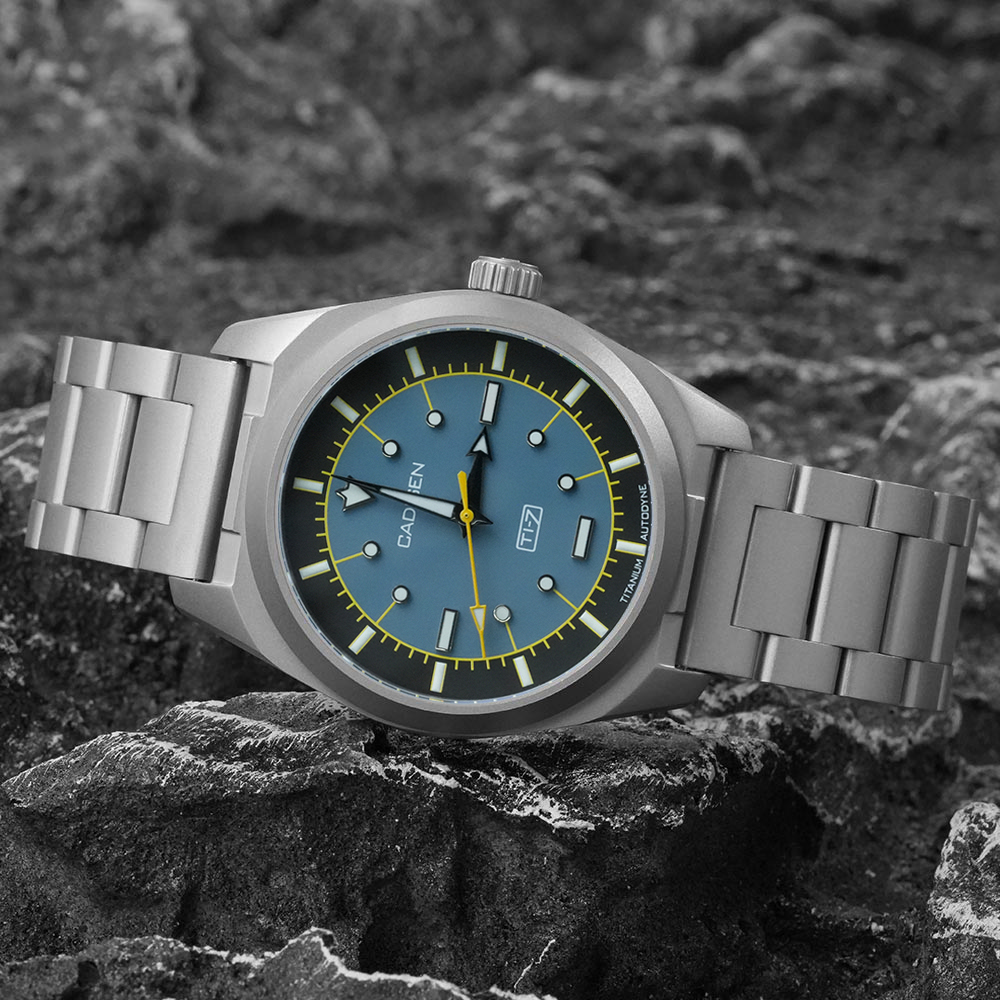 CADISEN TI-7 Автоматические ме – обзор и цена Titanium Sport Watch