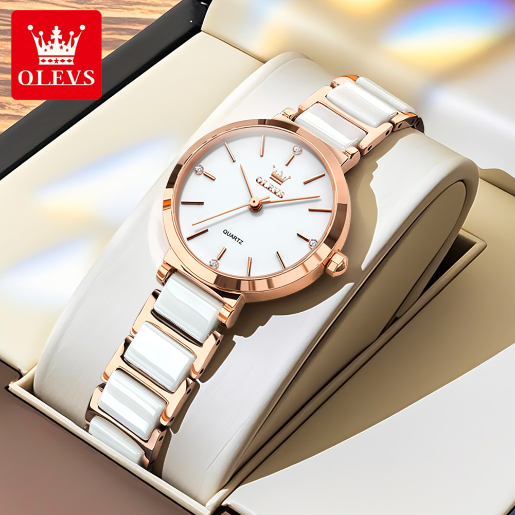OLEVS женские часы 5877, роско – обзор и цена Luxury Watch Safe