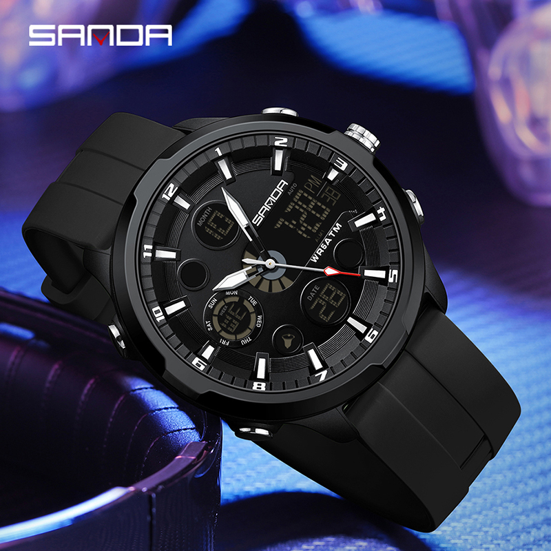 SANDA 9053, мужские спортивные – обзор и цена Luxury Watch G Shock