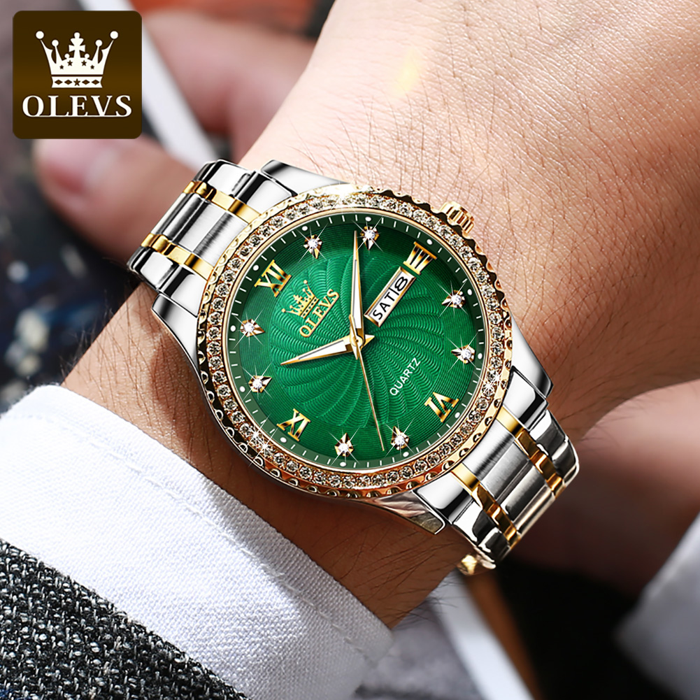 OLEVS 5565 Роскошные кварцевые – обзор и цена Luxury Watch Name