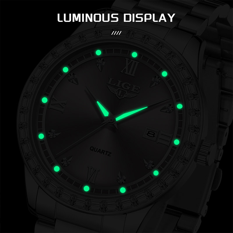 Наручные часы LIGE Quartz 2026 – обзор и цена Luxury Watch Safe
