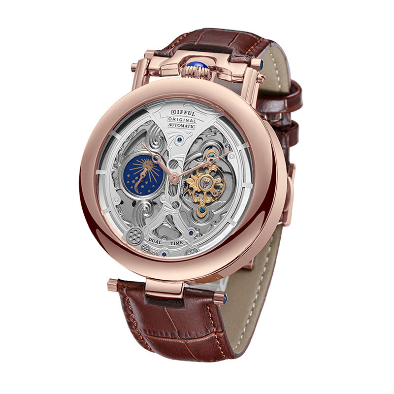 DIFFUL Роскошные механические  – обзор и цена Tourbillon Movement Watch