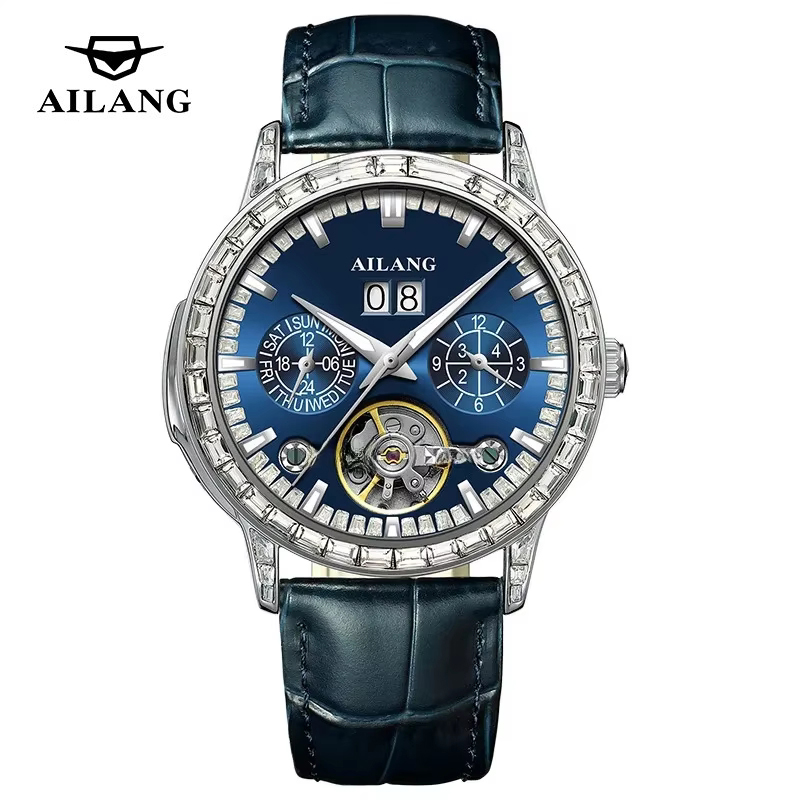 AILANG Топ Роскошные Мужские Ч – обзор и цена Tourbillon Movement Watch