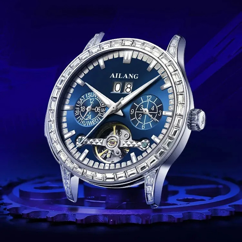 AILANG Топ Роскошные Мужские Ч – обзор и цена Tourbillon Movement Watch