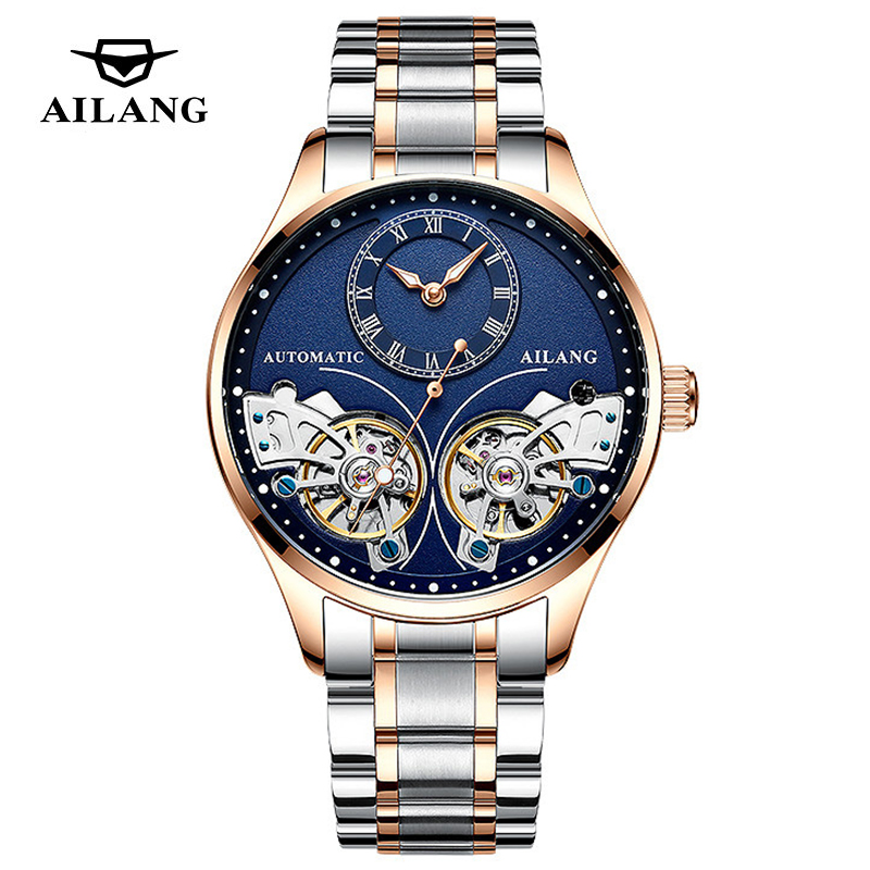 AILANG Фирменные новые модные  – обзор и цена Tourbillon Movement Watch