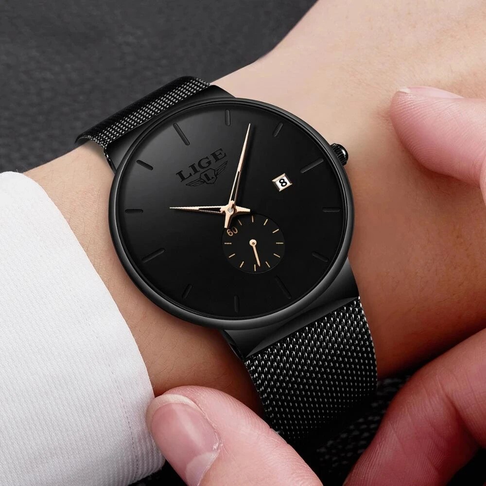 LIGE модные мужские часы лучши – обзор и цена Luxury Watch Name