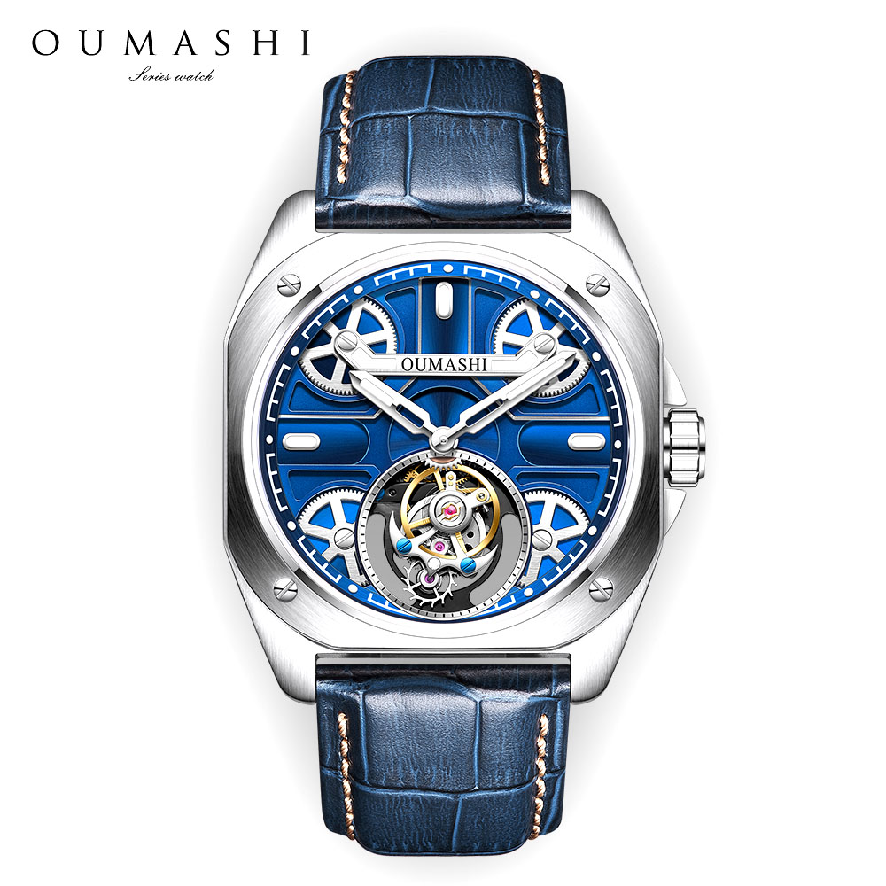Роскошные мужские часы 41 мм с – обзор и цена Tourbillon Movement Watch