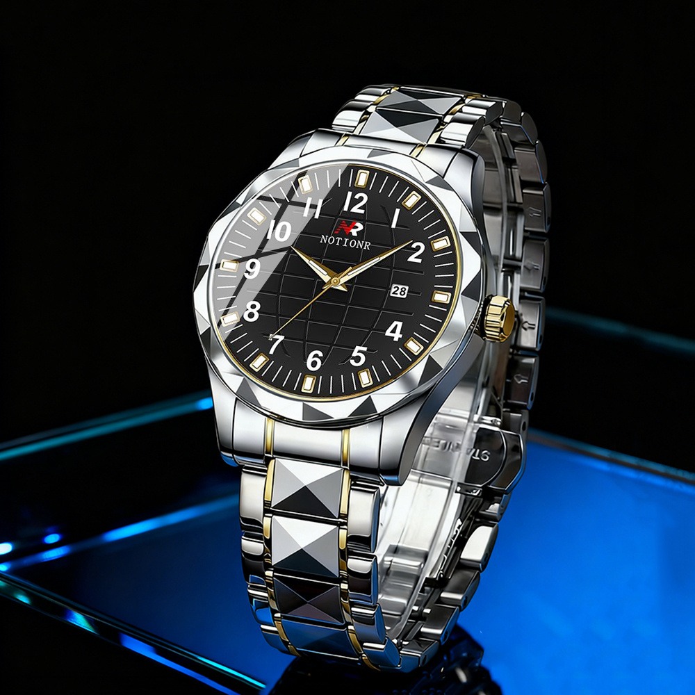 Мужские кварцевые часы из нерж – обзор и цена Luxury Watch Men