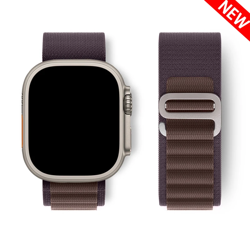 Alpine Loop for apple watch ba – обзор и цена Titanium Sport Watch