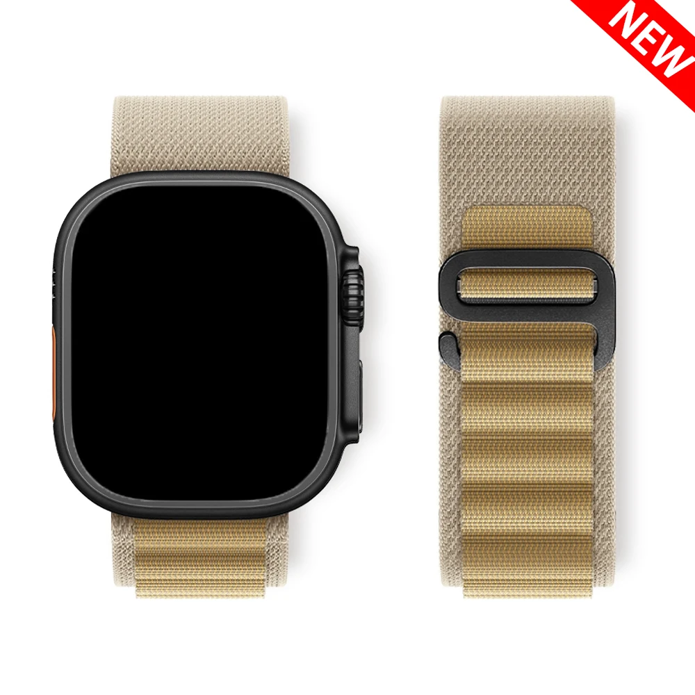 Alpine Loop for apple watch ba – обзор и цена Titanium Sport Watch