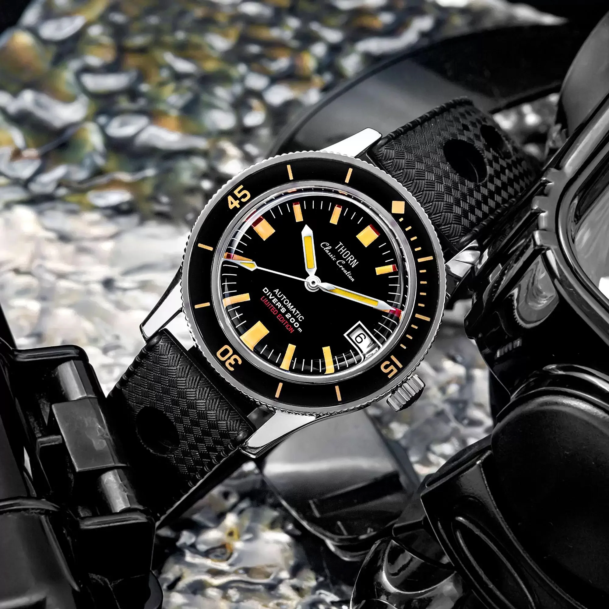 Винтажные часы Thorn T006, тит – обзор и цена Titanium Sport Watch