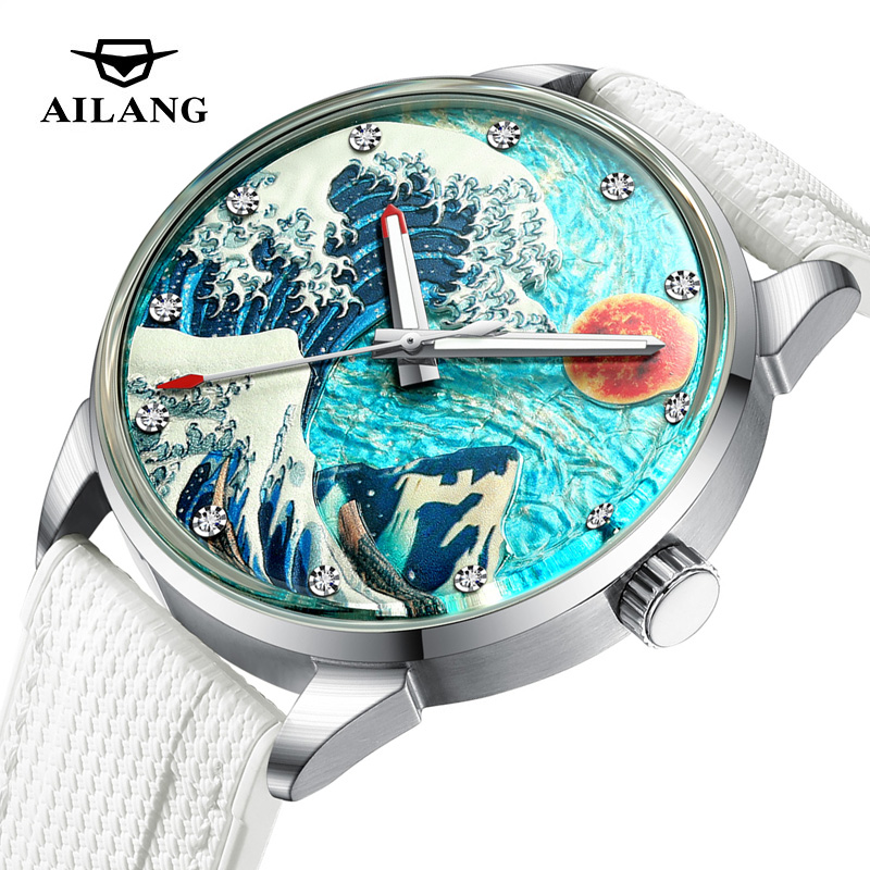 AILANG Фирменные новые роскошн – обзор и цена Tourbillon Movement Watch