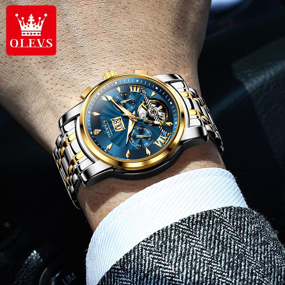 OLEVS мужские часы, роскошные  – обзор и цена Luxury Watch Men