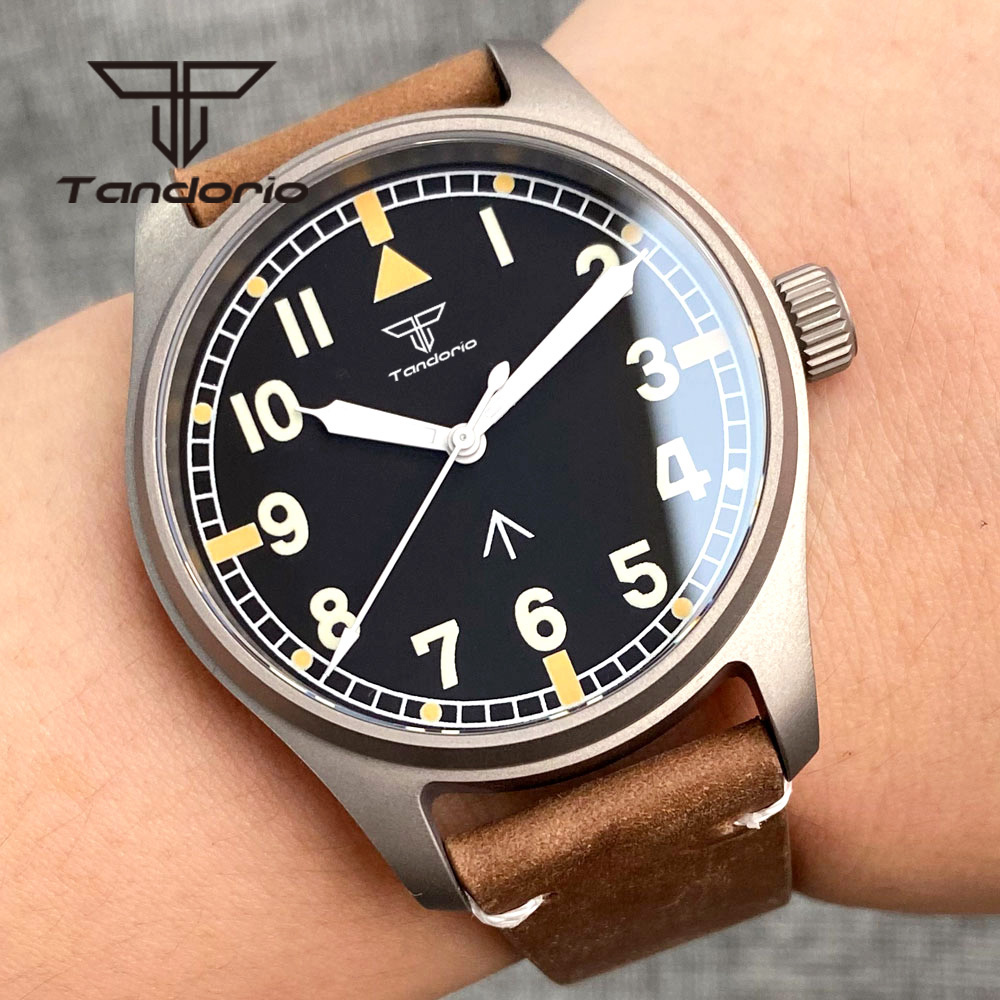 Tandorio Titanium NH35A 39 мм  – обзор и цена Titanium Sport Watch