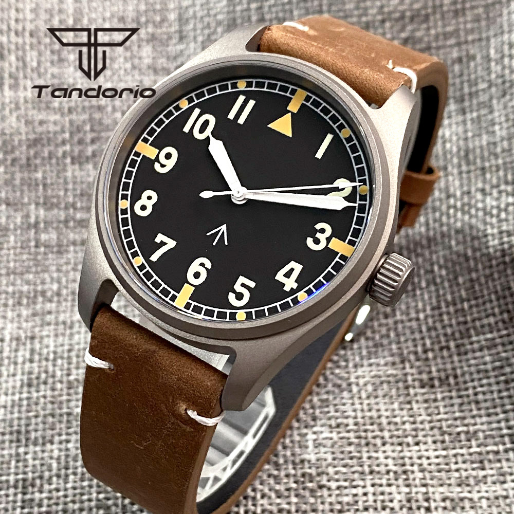 Tandorio Titanium NH35A 39 мм  – обзор и цена Titanium Sport Watch