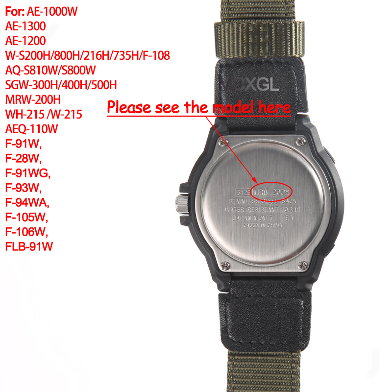 Нейлоновый ремешок 18 мм для C – обзор и цена Luxury Watch Casio